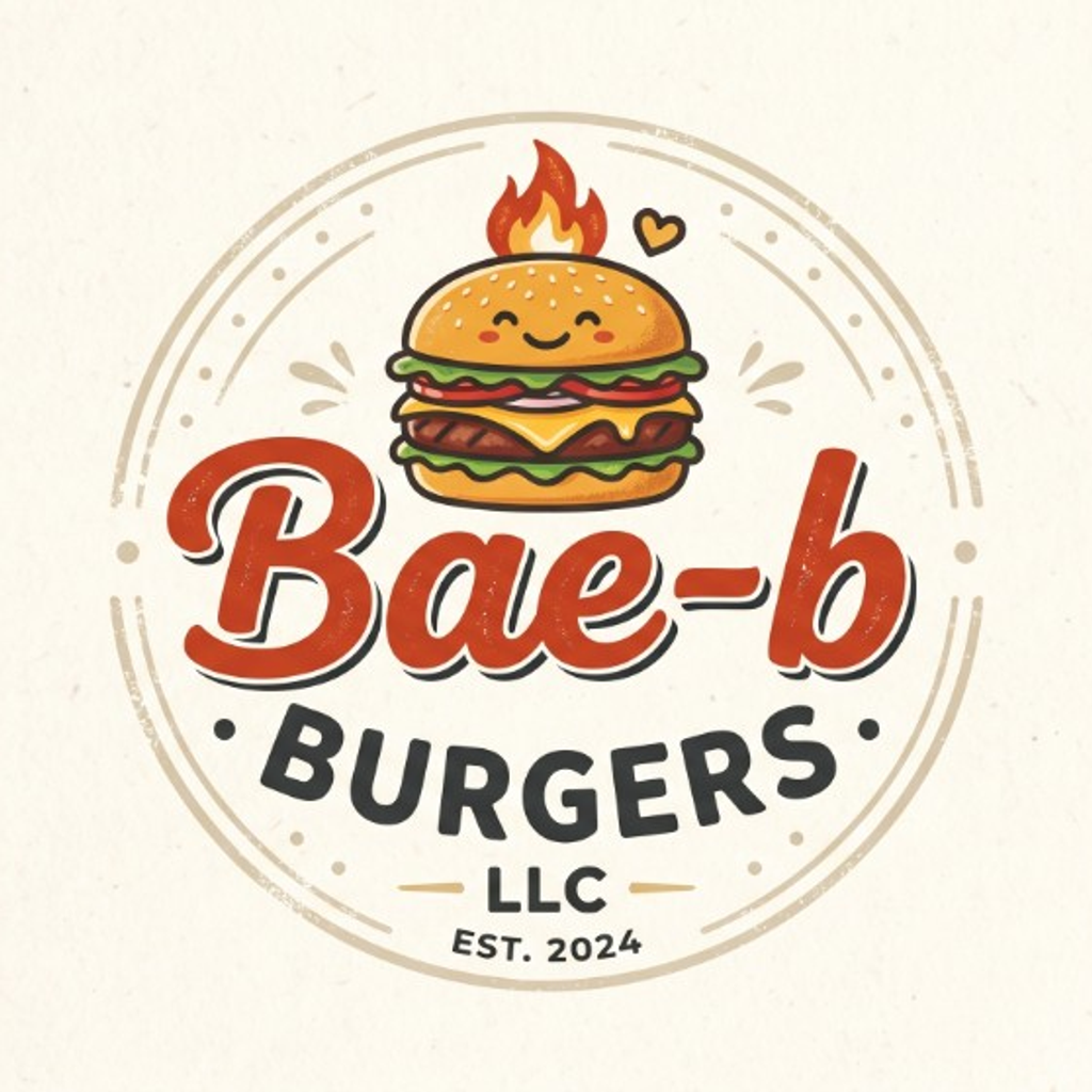 Bae-b Burgers logo